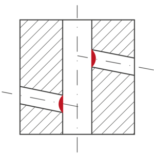 X BORES | Deburring crossbores | HEULE - Heule Werkzeug AG